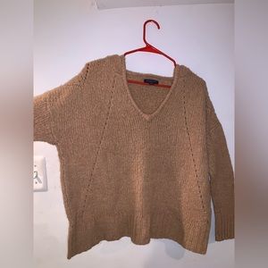 American Eagle Jegging Fit Knot Sweater with Hoodie